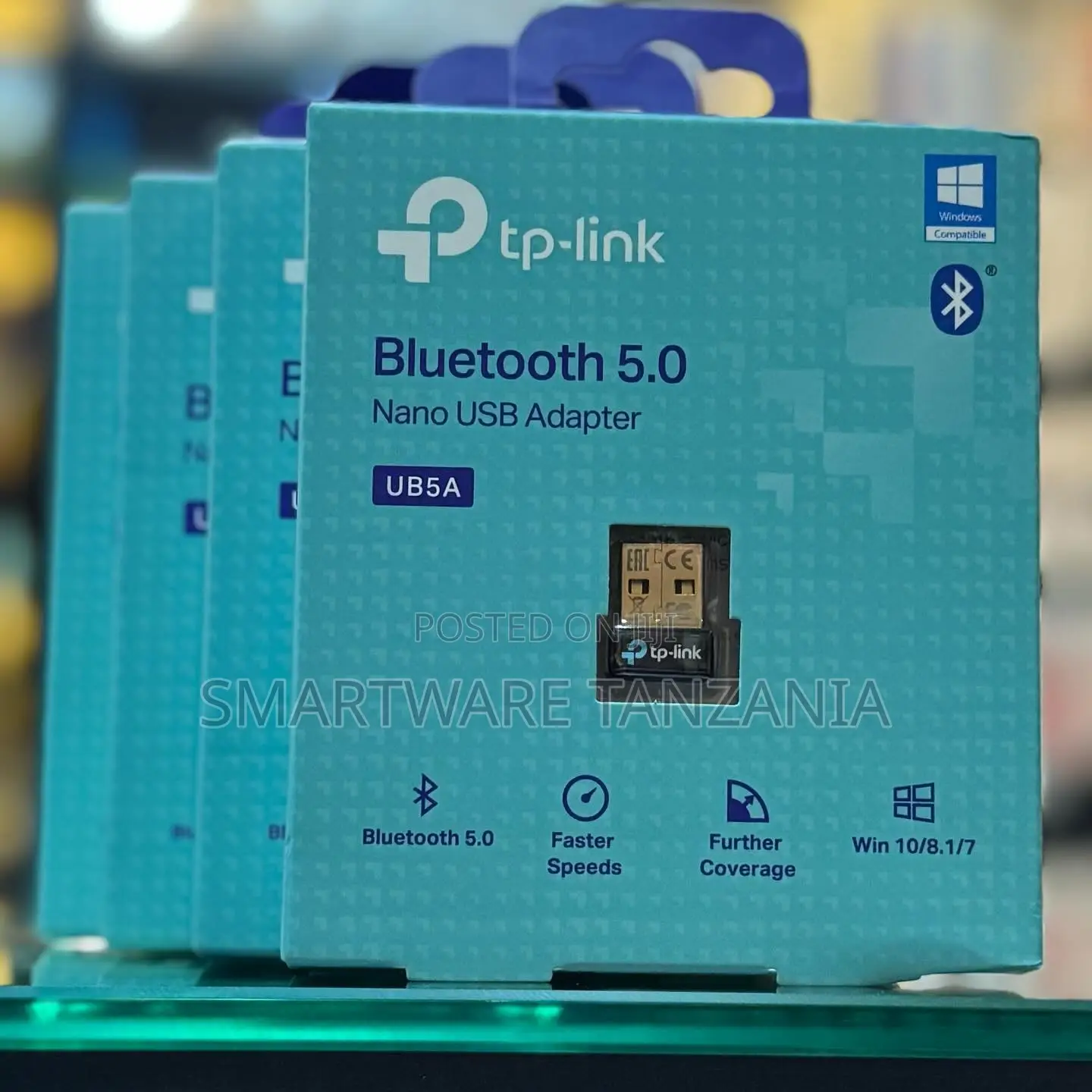 TP-Link Bluetooth 5.0 Nano USB Adapter UB5A, Windows 10/8/7 Compatible