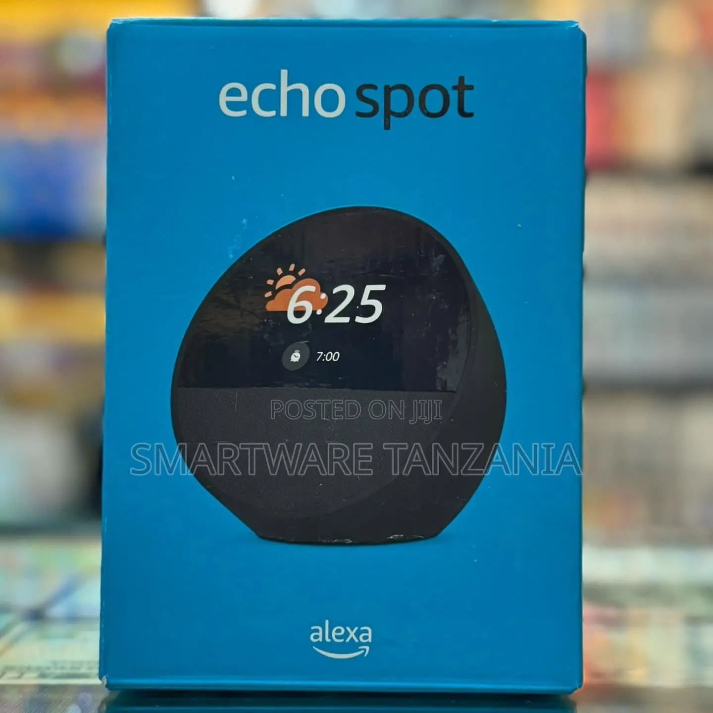 Amazon Echo Spot Smart Display With Alexa, 2.5-Inch Screen, Black