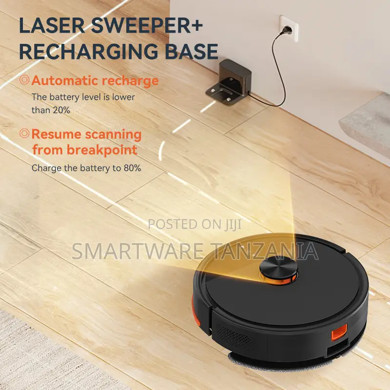 Xiaomi Robot Vacuum S20 With 5000Pa Suction Power, Laser Navigation