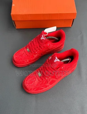3 Top Colours Men's Leather Sneakers NIKE AIRFORCE ONE 1