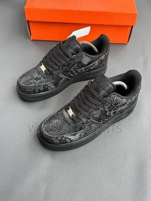 3 Top Colours Men's Leather Sneakers NIKE AIRFORCE ONE 1