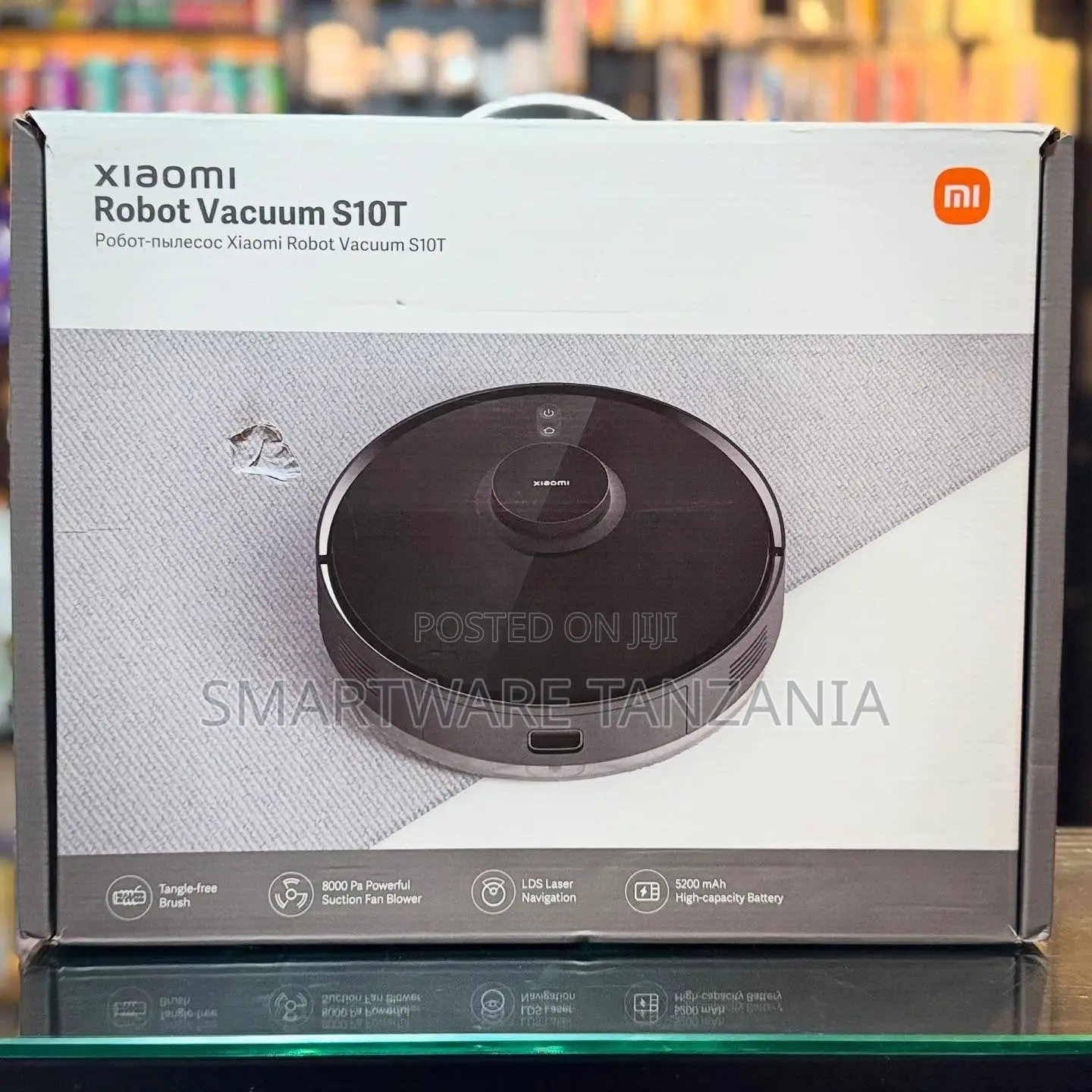 Xiaomi Robot Vacuum S10T With 8000Pa Suction Power and LDS Navigation
